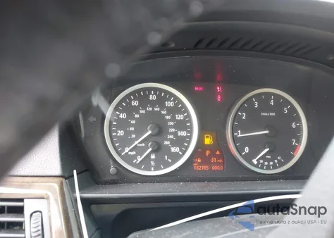 2007 BMW 530I z USA, uszkodzony, nr VIN WBANE73537CM47046